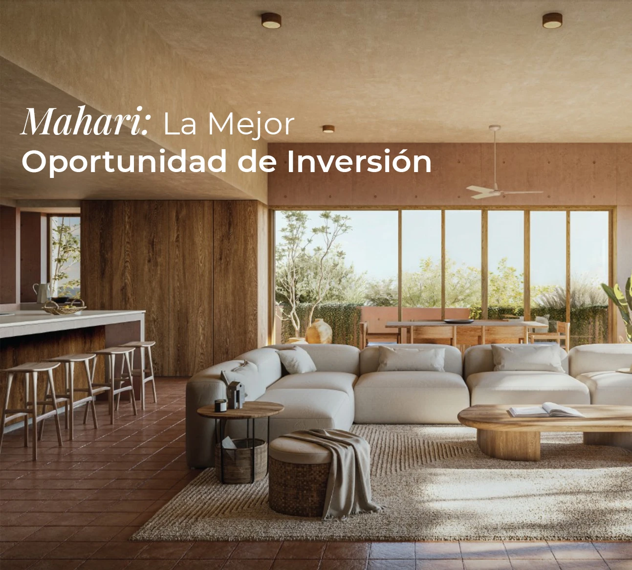 Vista panorámica de Mahari, desarrollo de lujo en La Cruz de Huanacaxtle, Riviera Nayarit