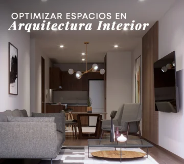 Ejemplo de optimización de espacios en una vivienda moderna