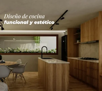 Diseño de cocina funcional y estético